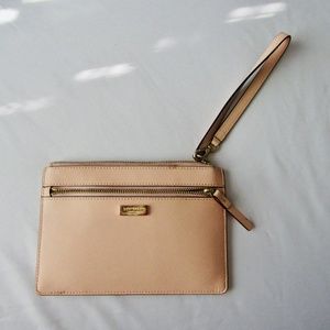 Pink Kate Spade wristlet
